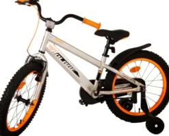 Volare - Børnecykel Med Støttehjul - 18" - Rocky - Grå