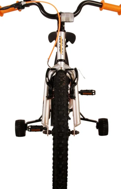 Volare - Børnecykel Med Støttehjul - 18" - Rocky - Grå