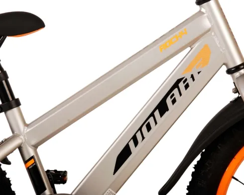 Volare - Børnecykel Med Støttehjul - 18" - Rocky - Grå