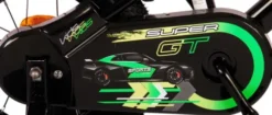 Volare - Børnecykel Med Støttehjul - 12'' - Super Gt - Grøn