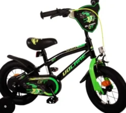 Volare - Børnecykel Med Støttehjul - 12'' - Super Gt - Grøn