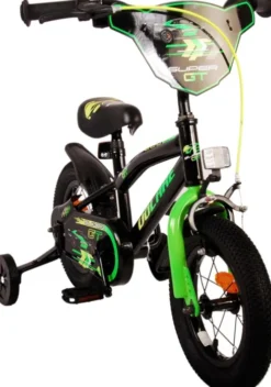 Volare - Børnecykel Med Støttehjul - 12'' - Super Gt - Grøn