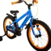 Volare - Børnecykel Med Støttehjul - 18" - Rocky - Blå