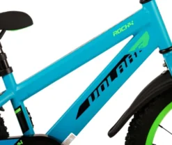 Volare - Børnecykel Med Støttehjul - 18" - Rocky - Green