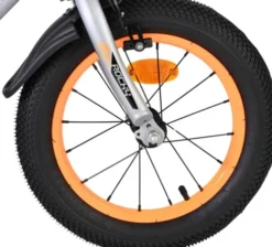 Volare - Børnecykel Med Støttehjul - 14" Tommer - Rocky - Grå