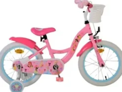 Volare - Børnecykel Med Støttehjul - 16" Tommer - Prinsesse