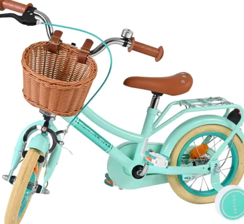 Volare - Børnecykel Med Støttehjul - 12" Tommer - Excellent - Grøn