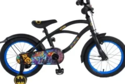 Volare - Børnecykel Med Støttehjul - 16" Tommer - Batman