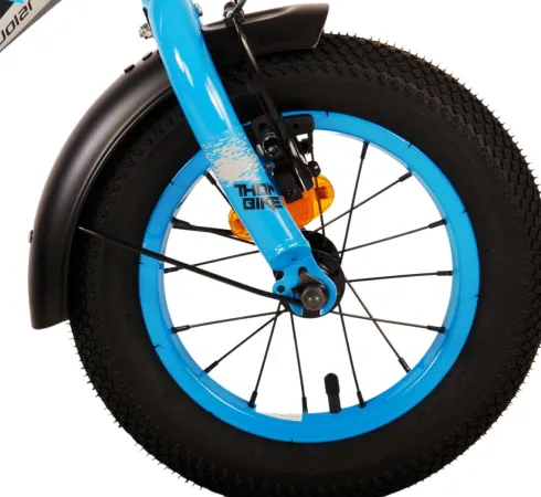 Volare - Børnecykel Med Støttehjul - 12'' - Thombike - Blå