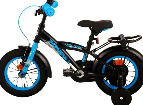 Volare - Børnecykel Med Støttehjul - 12'' - Thombike - Blå