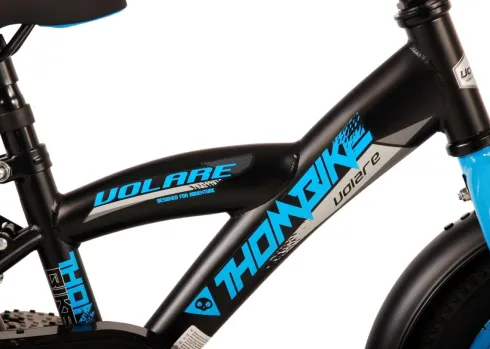 Volare - Børnecykel Med Støttehjul - 12'' - Thombike - Blå