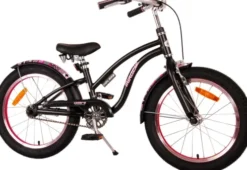 Volare - Børnecykel - 18" Tommer - Miracle Cruiser - Mat Sort