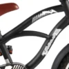 Volare Børneykel - 3,5-5 År - 12'' - Black Cruiser - Sort