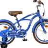 Volare - Cruiser - 16" Tommer - Blå - Børnecykel Med Støttehjul