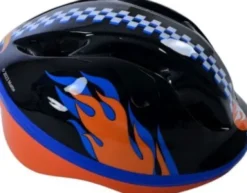 Volare - Cykelhjelm Til Børn - 3-12 År - 52-56 CM - Hotwheels - Sort