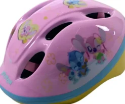 Volare - Cykelhjelm Til Børn - 3-12 År - 52-56 CM - Stitch Girls - Pink