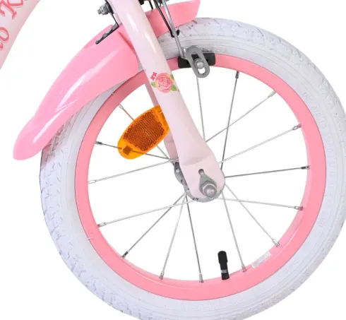 Volare - Hello Kitty Børnecykel - 14" Tommer - Støttehjul - Pink