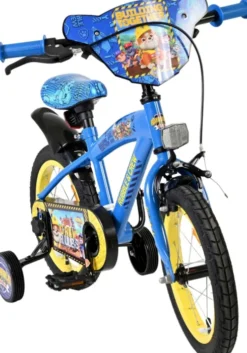 Volare - Paw Patrol Cykel - 14" Tommer - Støttehjul - Rubble