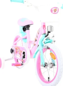 Volare - Paw Patrol Cykel - 14" Tommer - Støttehjul - Pink