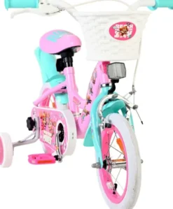 Volare - Paw Patrol - Cykel - 12" Tommer - Med Støttehjul - Pink