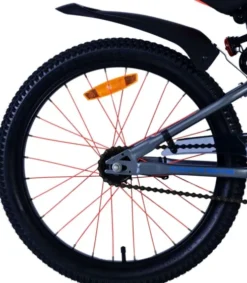Volare - Rocky 20" Børnecykel - Håndbremse Og Bagbremse - Blå