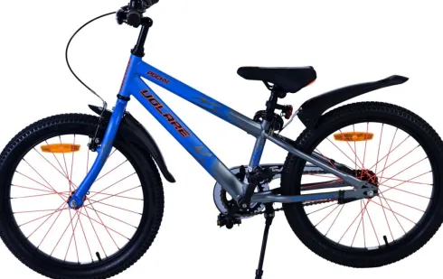 Volare - Rocky 20" Børnecykel - Håndbremse Og Bagbremse - Blå