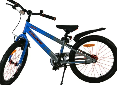 Volare - Rocky 20" Børnecykel - Håndbremse Og Bagbremse - Blå
