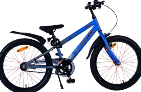 Volare - Rocky 20" Børnecykel - Håndbremse Og Bagbremse - Blå