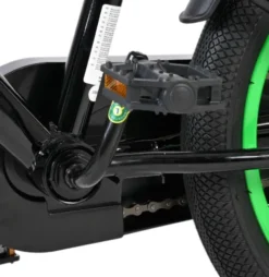 Volare - Strike Cykel - 16" Tommer - Støttehjul - Grøn Sort