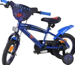 Volare - Superman - Børnecykel Med Støttehjul - 12 Tommer