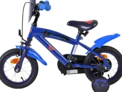 Volare - Superman - Børnecykel Med Støttehjul - 12 Tommer