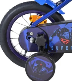 Volare - Superman - Børnecykel Med Støttehjul - 12 Tommer