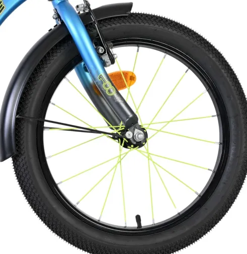 Volare - Thombike Cykel - 18" Tommer - Bagagebærer - Blå Grå