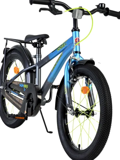 Volare - Thombike Cykel - 18" Tommer - Bagagebærer - Blå Grå