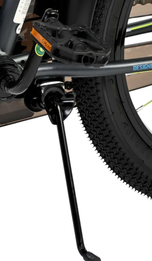 Volare - Thombike Cykel - 18" Tommer - Bagagebærer - Blå Grå