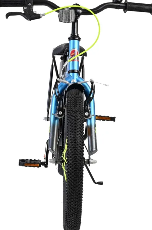 Volare - Thombike Cykel - 18" Tommer - Bagagebærer - Blå Grå