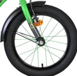 Volare - Thombike Cykel - 16" Tommer - Støttehjul - Grøn Grå