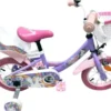 Volare - Unicorn Cykel - 12" Tommer - Støttehjul Kurv Sæde - Lilla