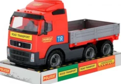 Volvo Lastbil Legetøj Med Lad - Polesie - 45 CM