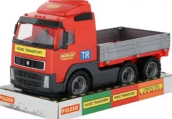 Volvo Lastbil Legetøj Med Lad - Polesie - 45 CM
