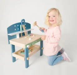 Værktøjsbænk Legetøj Til Børn - Træ - Nordic - Small Foot