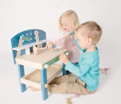 Værktøjsbænk Legetøj Til Børn - Træ - Nordic - Small Foot