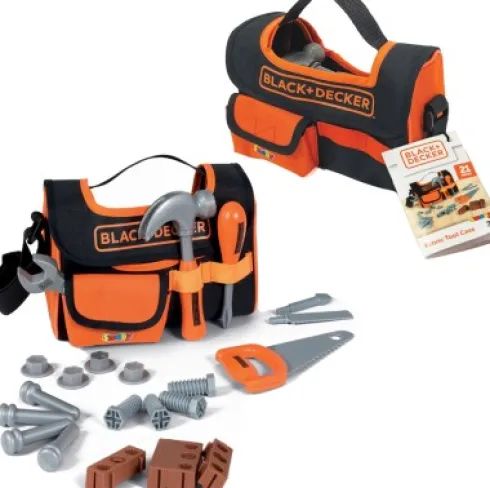 Værktøjskasse Til Børn - Black + Decker - Smoby - 21 Dele