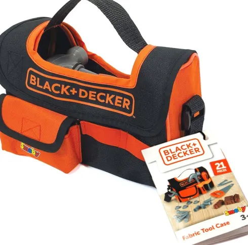 Værktøjskasse Til Børn - Black + Decker - Smoby - 21 Dele