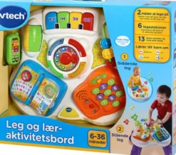 Vtech - Aktivitetsbord Til Børn - Med Lyd Og Lys - Dansk