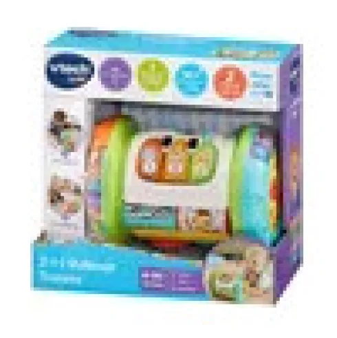 Vtech - Baby 2-I-1 Rullende Tromme - Aktivitetslegetøj - Dansk
