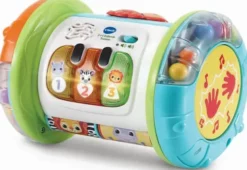 Vtech - Baby 2-I-1 Rullende Tromme - Aktivitetslegetøj - Dansk