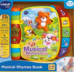 Vtech - Baby Musikbog Med Børnesange - Dansk