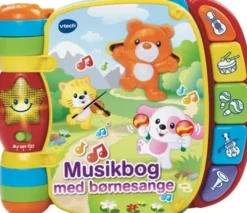 Vtech - Baby Musikbog Med Børnesange - Dansk
