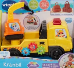 Vtech - Kranbil Legetøj - Over 55 Sange Og Sætninger - Dansk